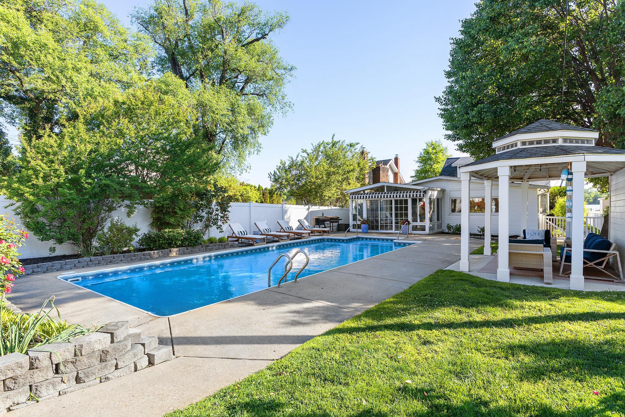 241 Edgewater Drive Edgewater, MD 21037 - Photo 45 of 51 Yard Pool Gazebo