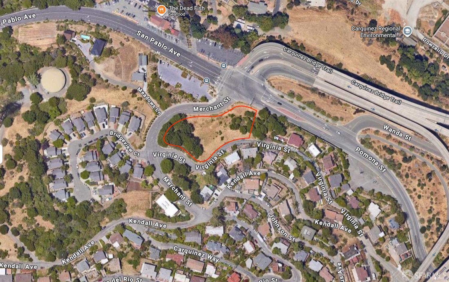 0 Old County Road Crockett, CA 94525 - Photo 5 of 8 wooden floor with a large window
