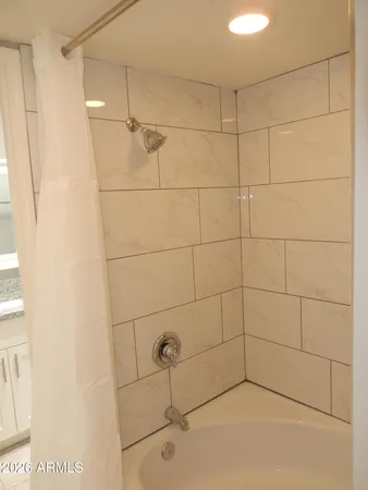 an empty room with a natural light