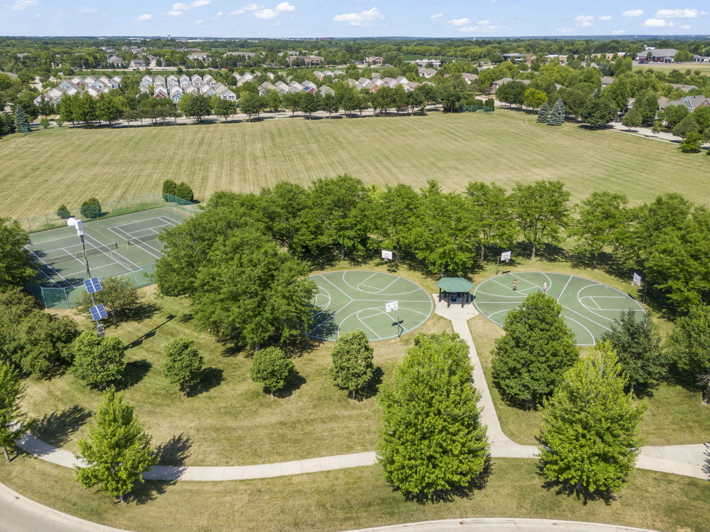 235 Garden Drive Elgin, IL 60124 - Photo 23 of 25 an aerial view of ocean with residential house with lake view and mountain view