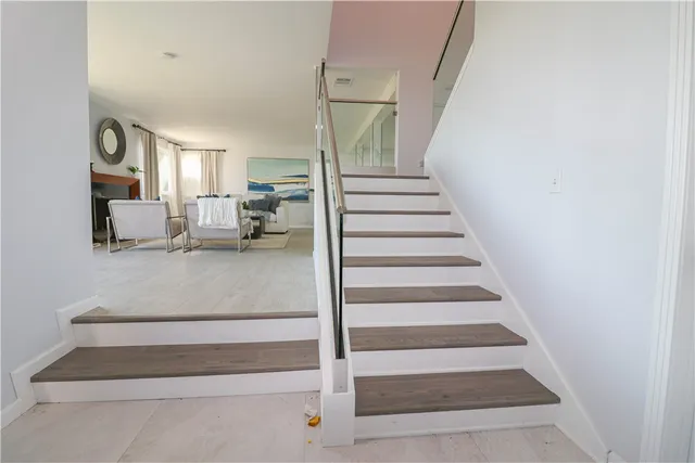 a view of entryway and hall