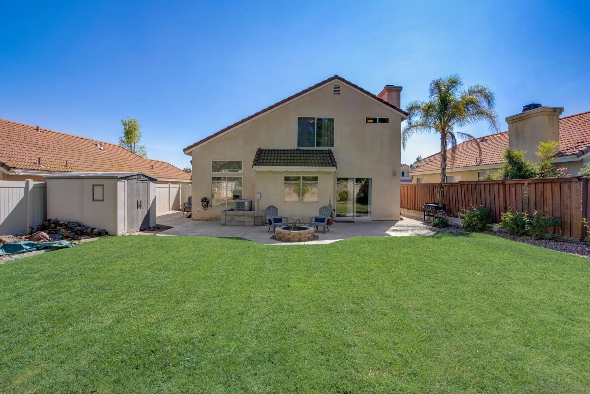 32012 Calle Espinosa Temecula, CA 92592 - Photo 35 of 53 a front view of a house with a yard and porch