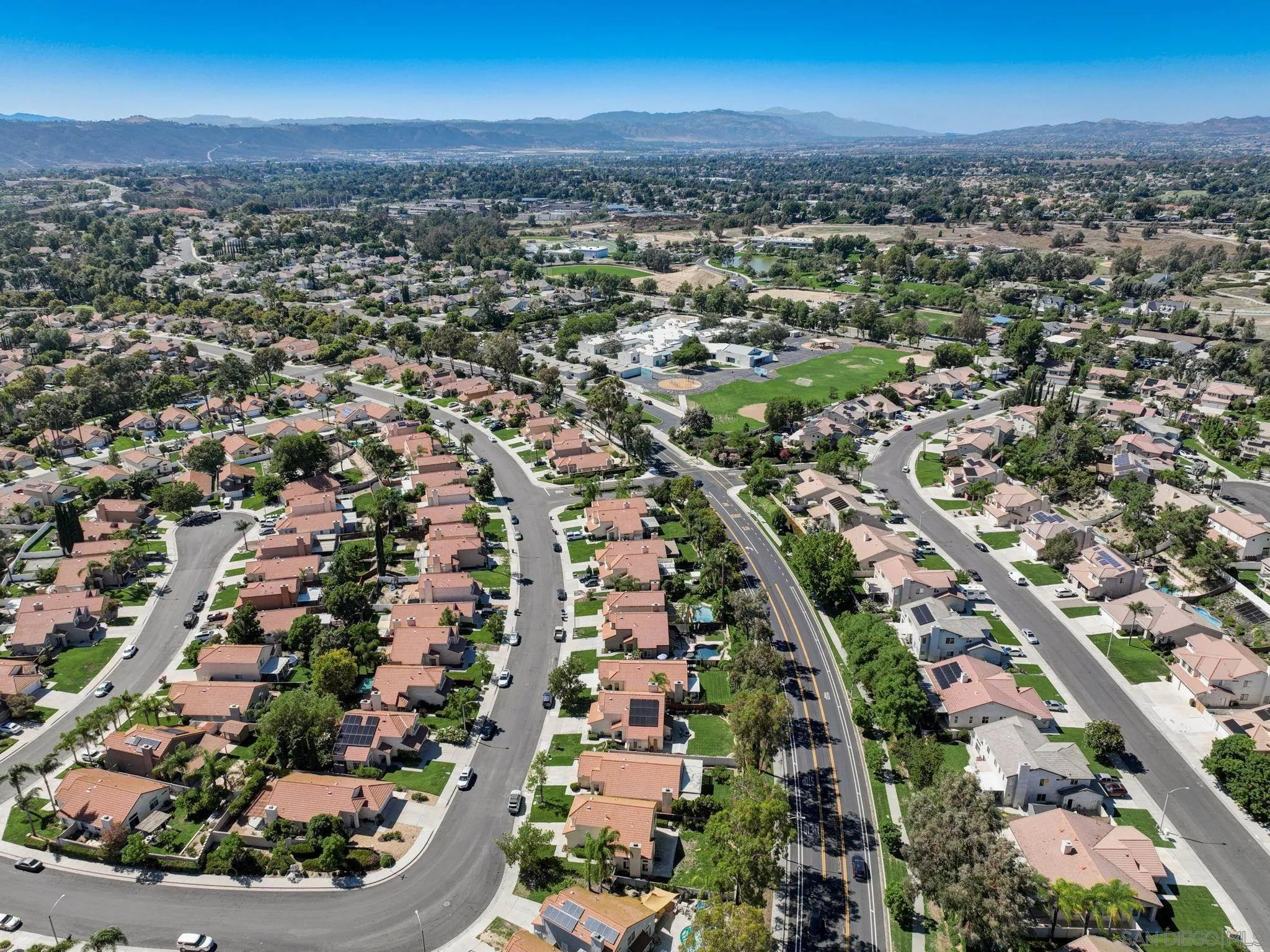 32012 Calle Espinosa Temecula, CA 92592 - Photo 49 of 53 an aerial view of residential houses with outdoor space