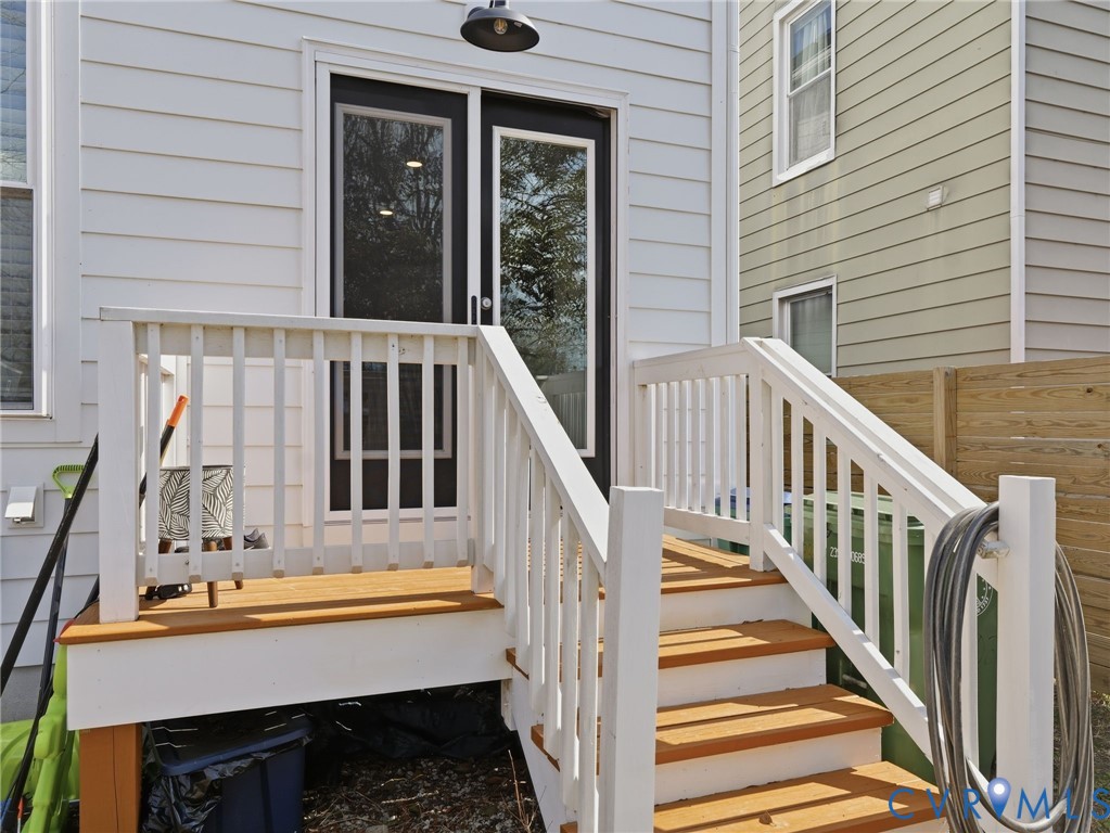 1202 North 34th Street Richmond, VA 23223 - Photo 34 of 36 View of wooden terrace