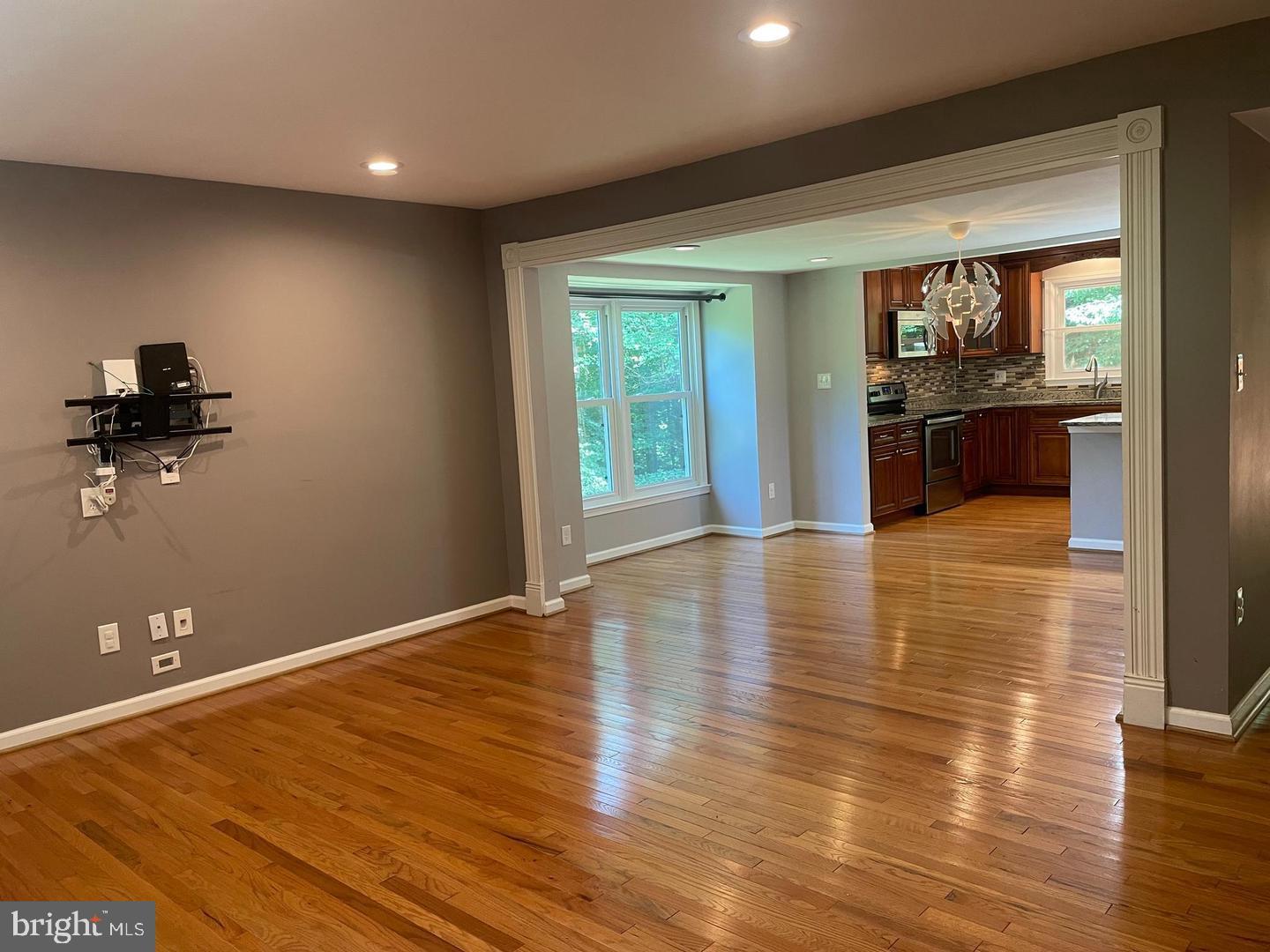 6223 Rathlin Drive Springfield, VA 22152 - Photo 2 of 32 View of LR through DR to Kitchen