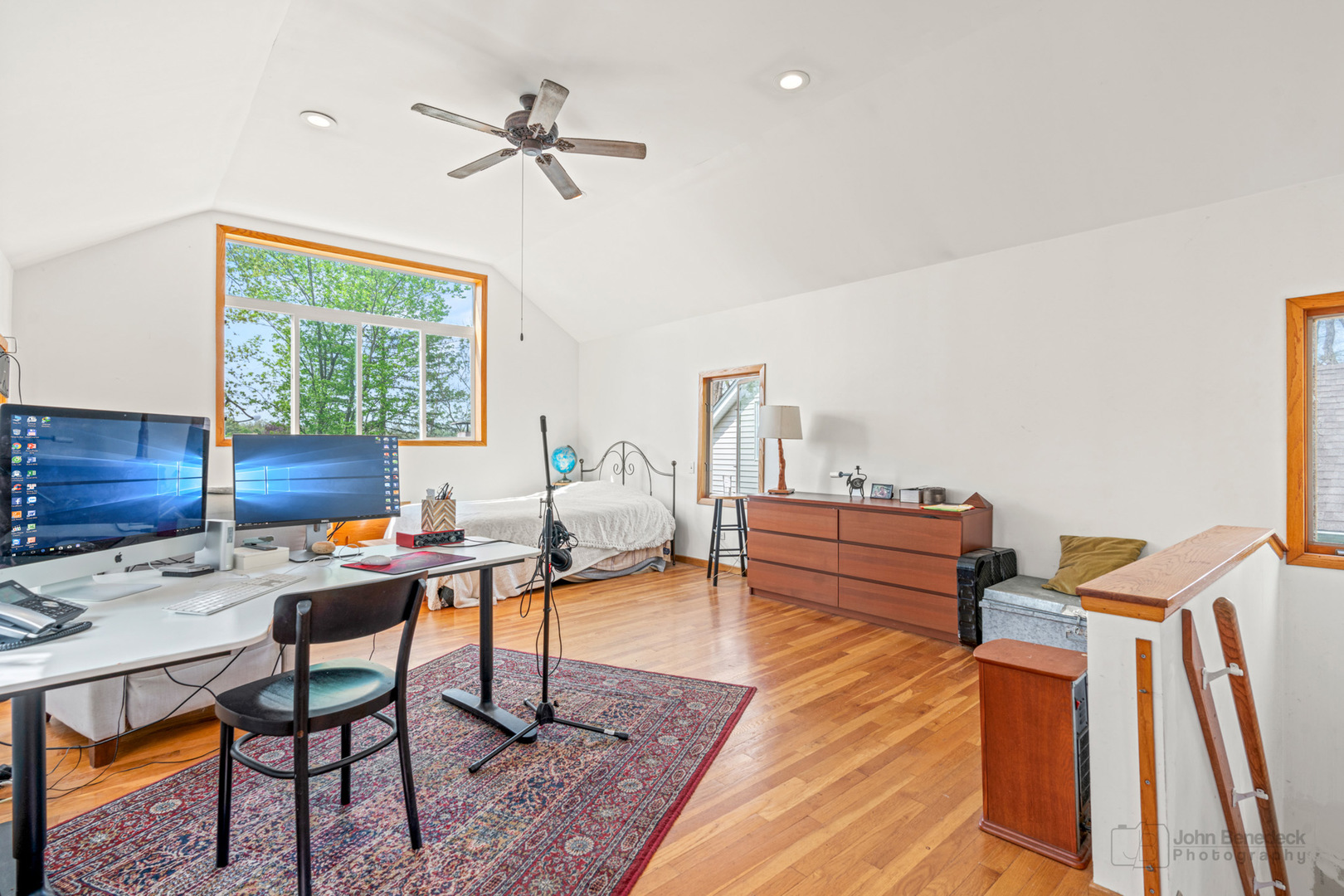 1307 Tower Lane Cary, IL 60013 - Photo 11 of 26 a reading room with furniture and a window