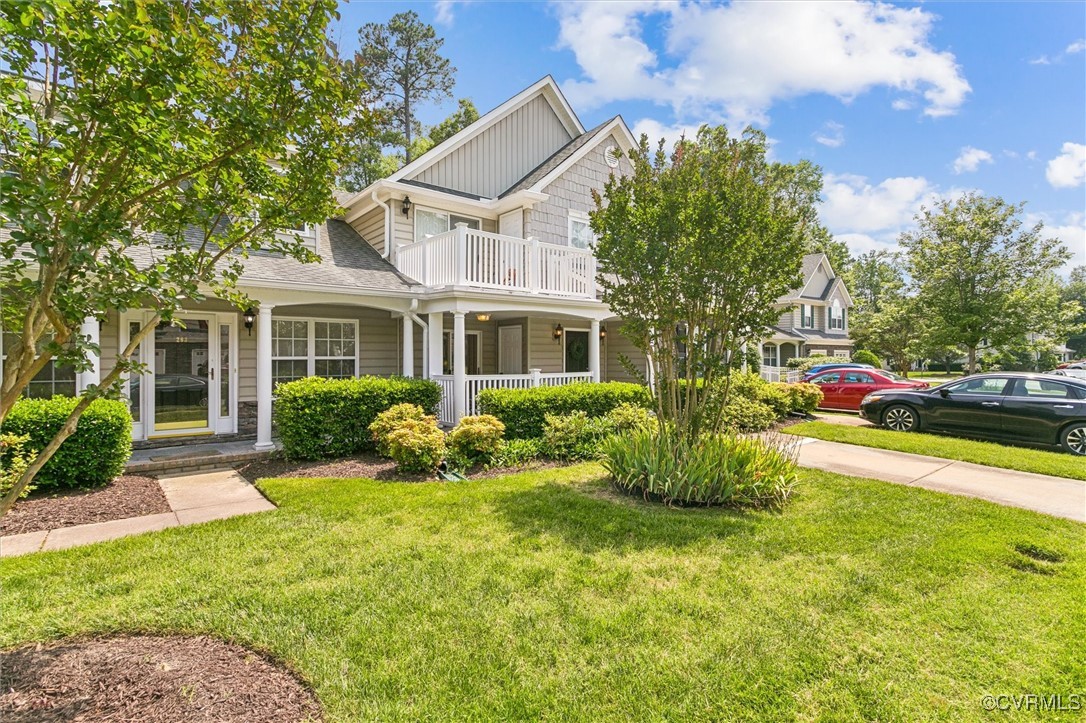 262 Claiborne Drive Williamsburg, VA 23185 - Photo 2 of 49 Craftsman house featuring covered porch, a front y