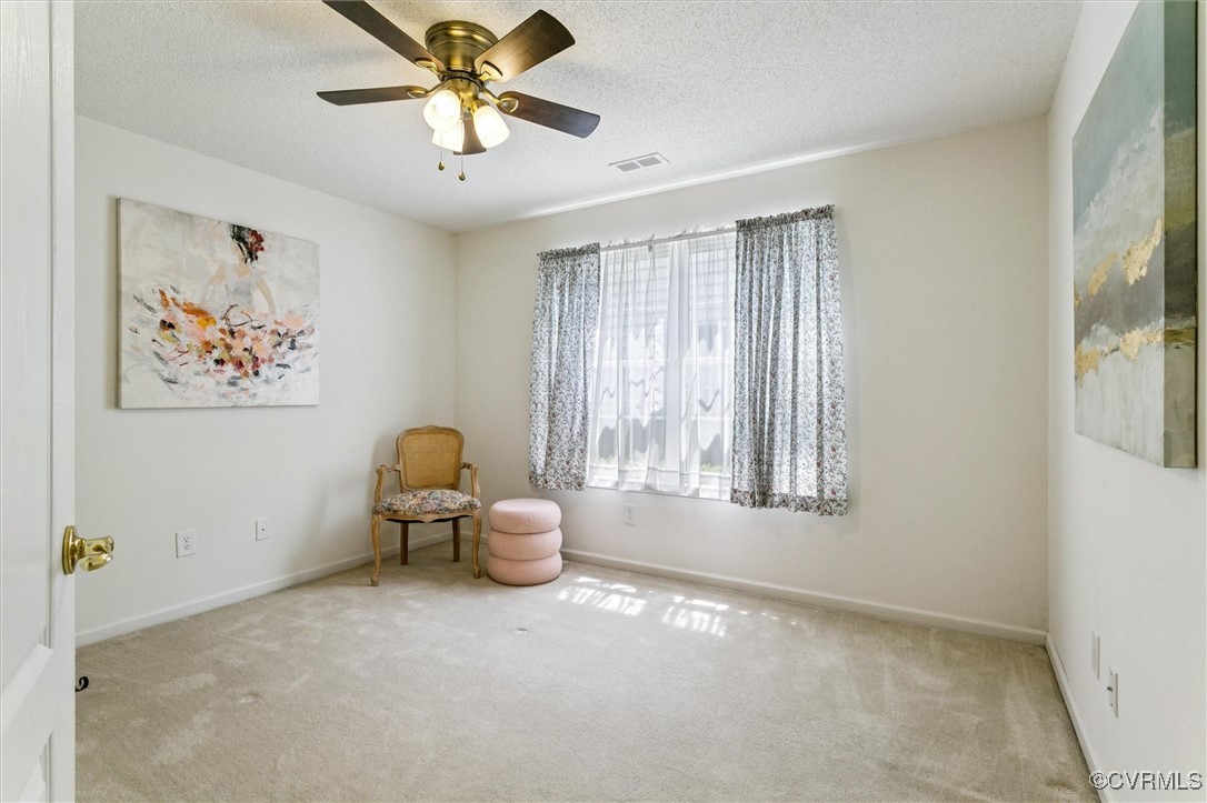 262 Claiborne Drive Williamsburg, VA 23185 - Photo 23 of 49 Carpeted empty room with ceiling fan and a texture