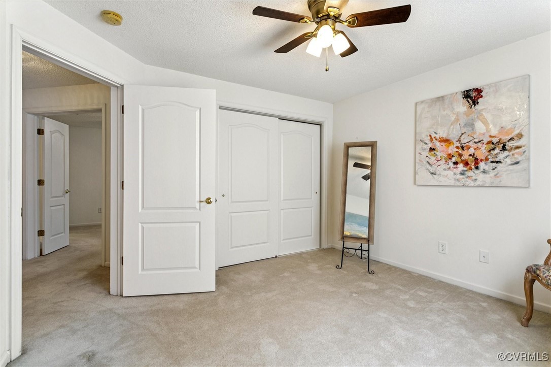 262 Claiborne Drive Williamsburg, VA 23185 - Photo 24 of 49 Unfurnished bedroom with light colored carpet, a c