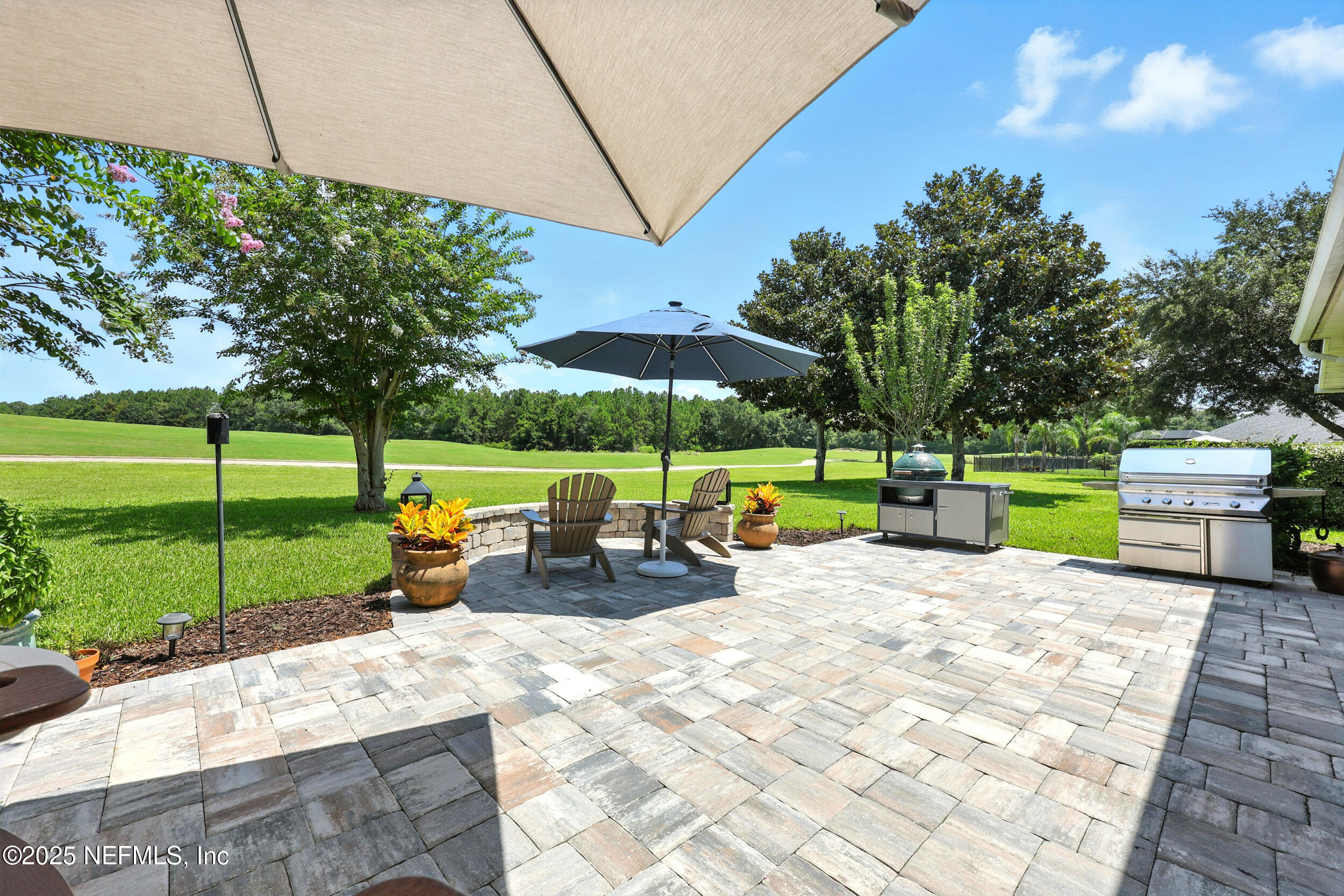 1185 Garrison Drive St. Augustine, FL 32092 - Photo 45 of 70 PAVER PATIO OVERLOOKS GOLF COURSE