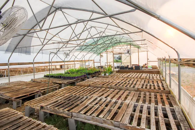 a kitchen with lots of wooden cabinets