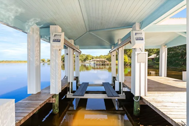 a garden view with lake view