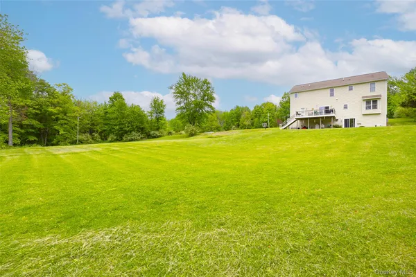 a view of an ocean and beach