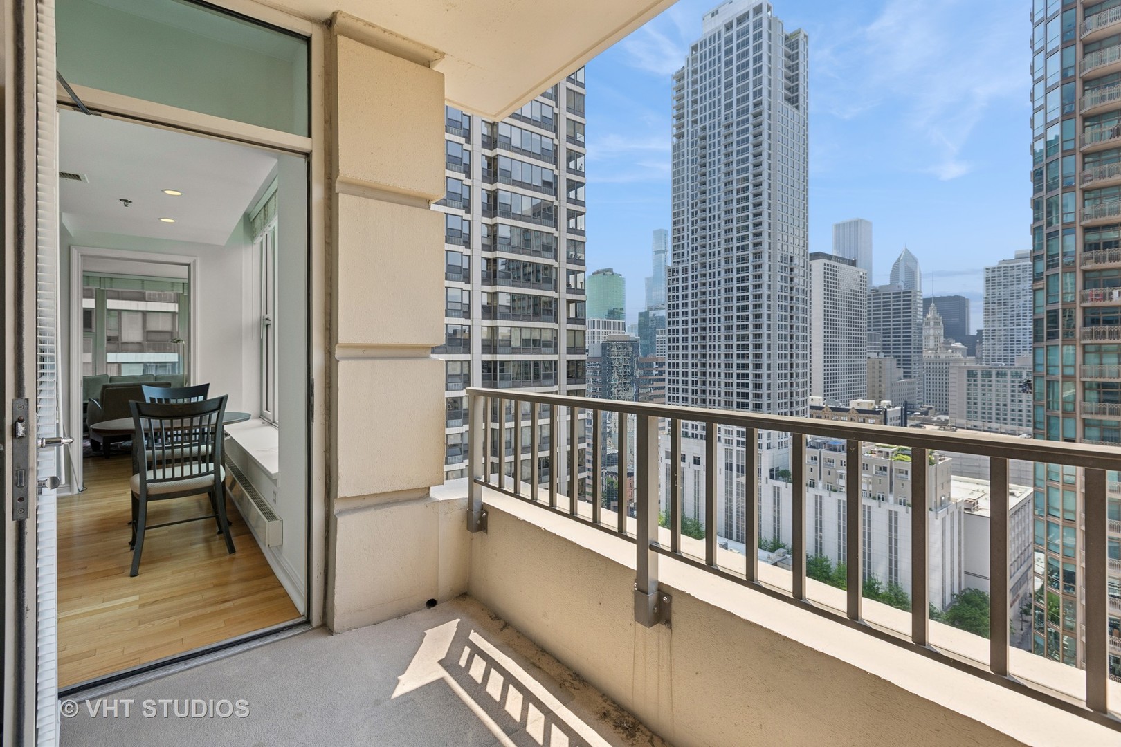 25 East Superior Street, Unit 2405 Chicago, IL 60611 - Photo 11 of 26 a view of balcony with floor