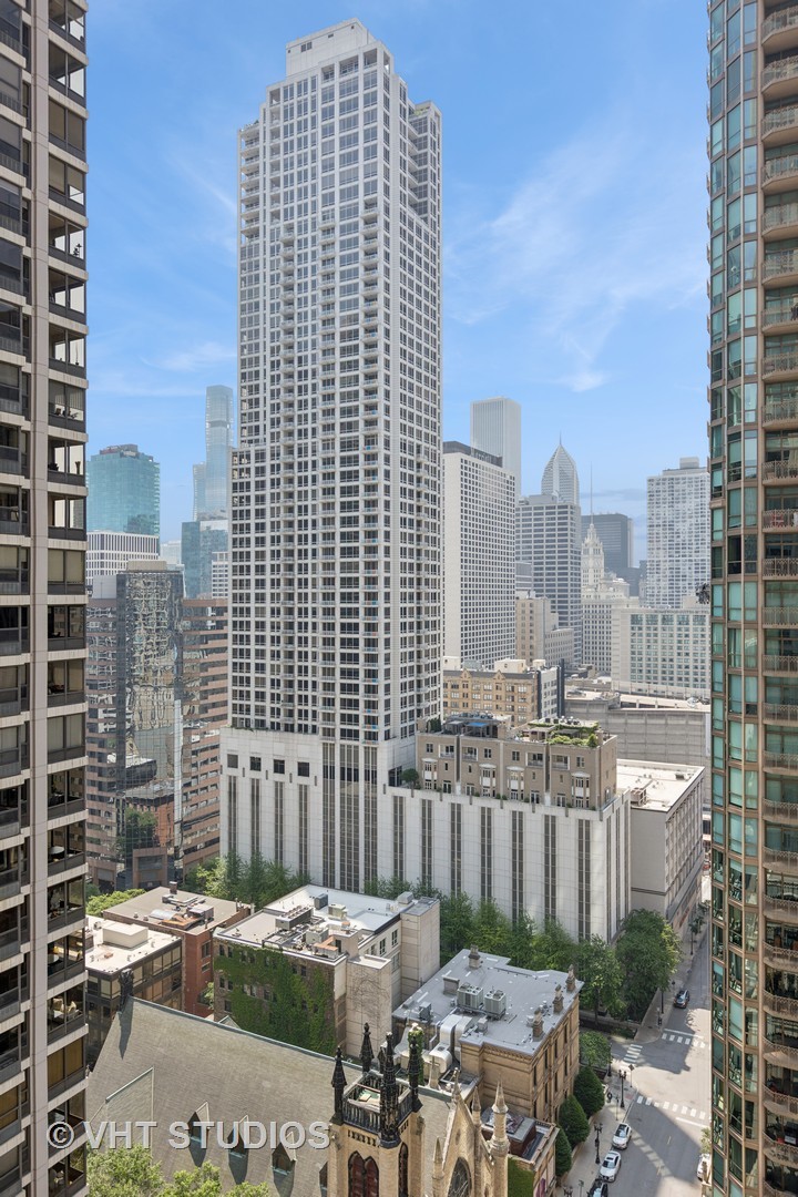 25 East Superior Street, Unit 2405 Chicago, IL 60611 - Photo 13 of 26 a view of city with tall buildings