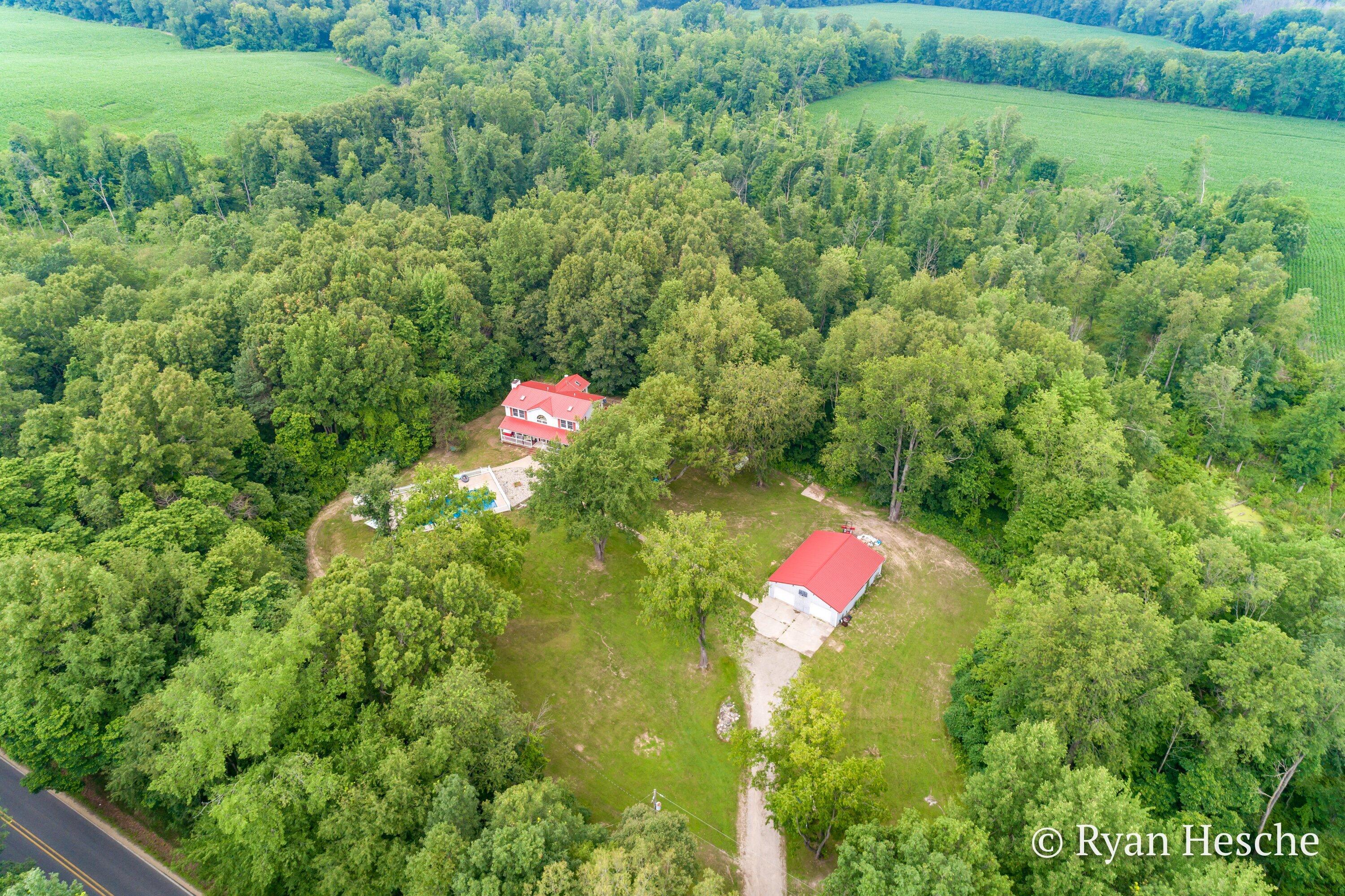 4410 Borden Road Fenwick, MI 48834 - Photo 31 of 34 006-4410 Borden Road Aerial-7