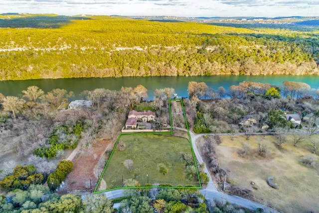 a view of a city with an ocean