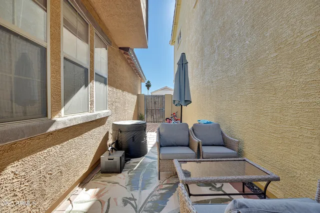 a view of outdoor space with porch