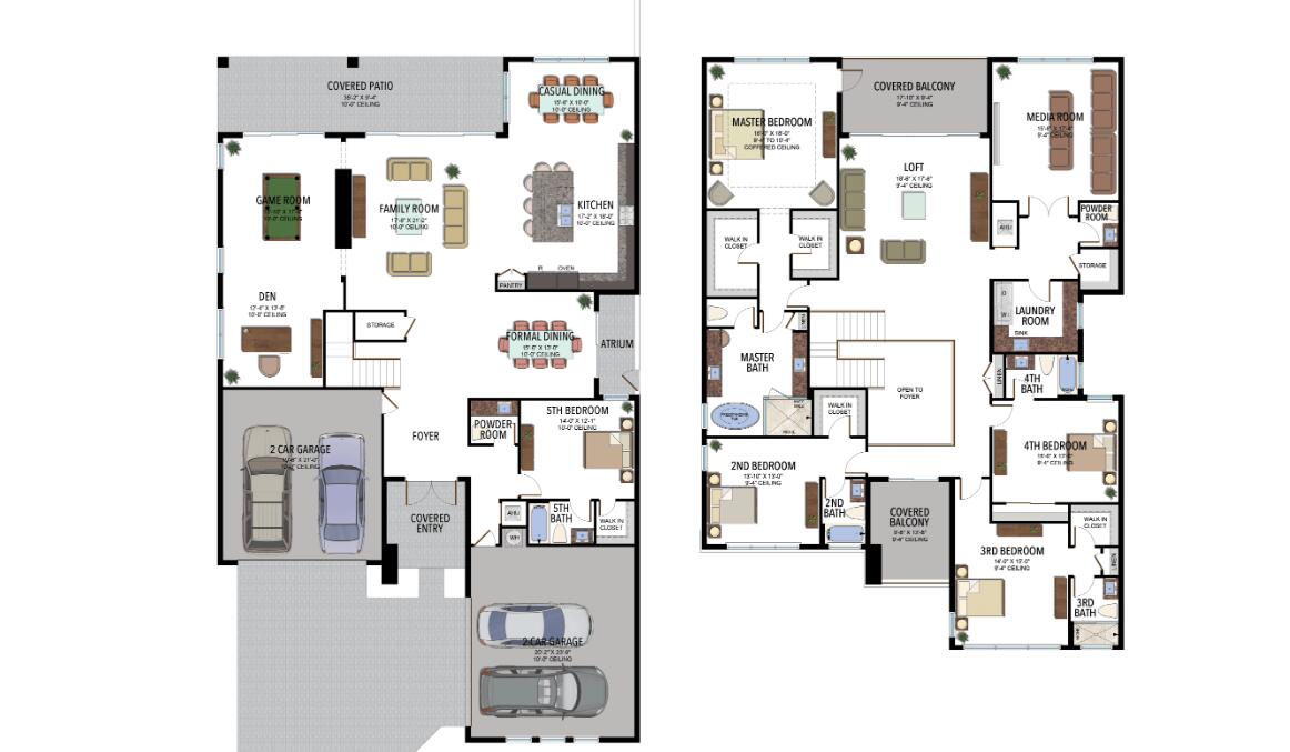 17064 Rainbow Fls Trail Boca Raton, FL 33496 - Photo 87 of 87 Maldives Floorplan LOTUS