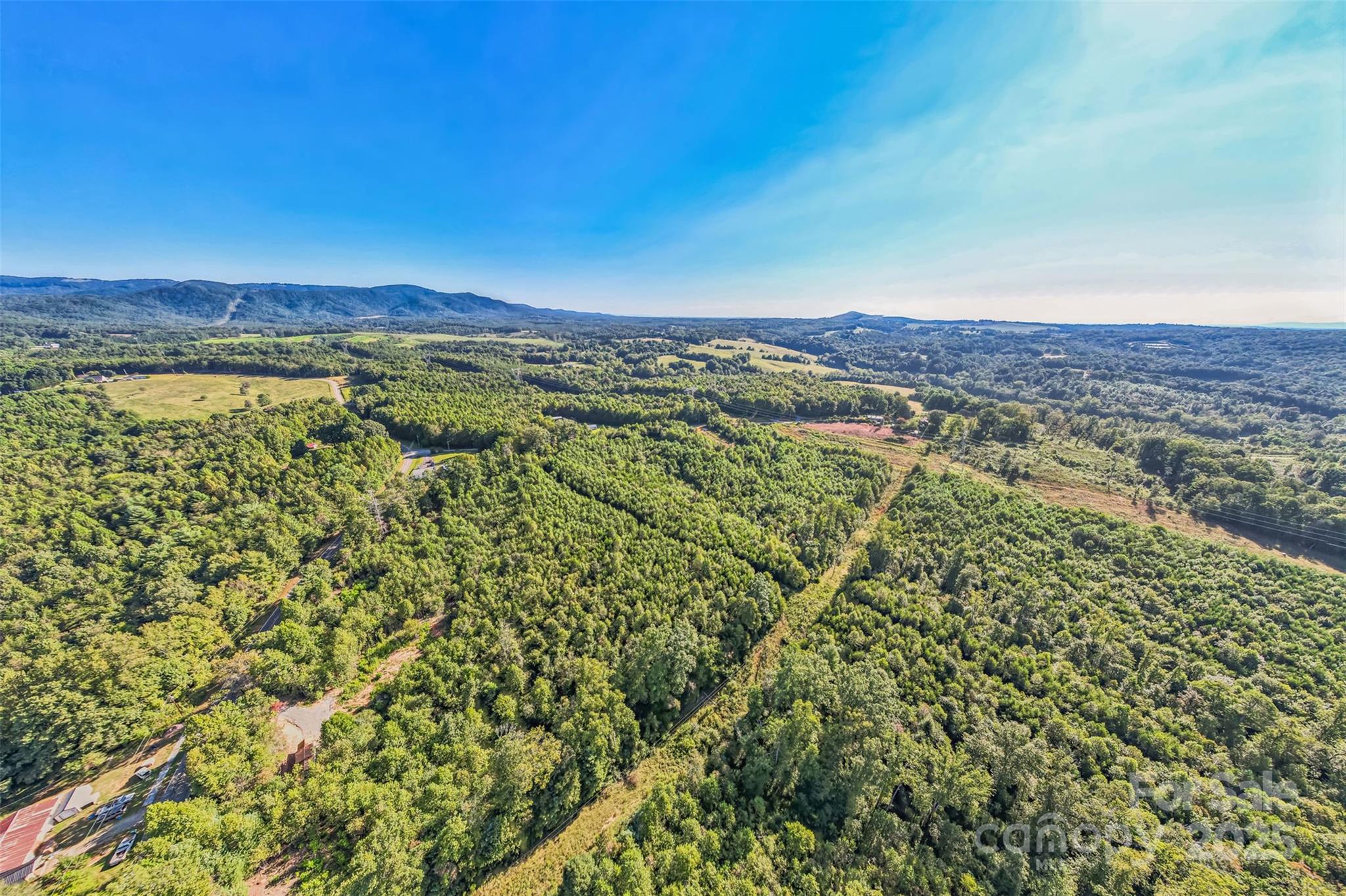 307 Rc Road Traphill, NC 28685 - Photo 12 of 15 a view of a city with lush green forest