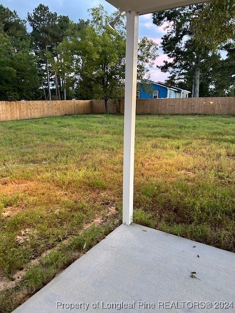 1113 Dean Road St. Pauls, NC 28384 - Photo 4 of 29 a view of a yard with a tree