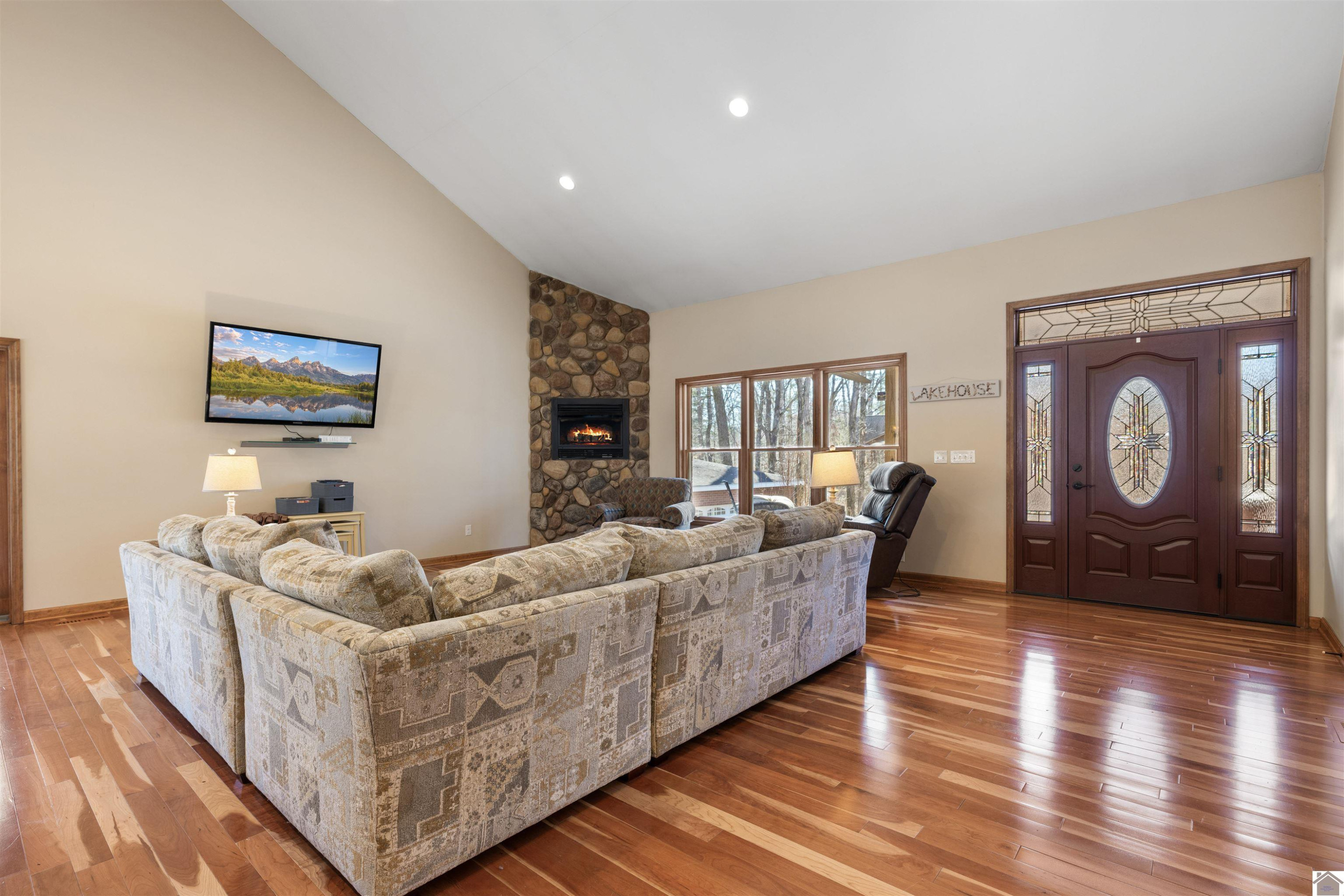 72 Hills Hollow Road Murray, KY 42071 - Photo 11 of 48 Gas Logs in Living Room