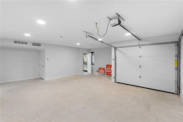 a view of front door of house