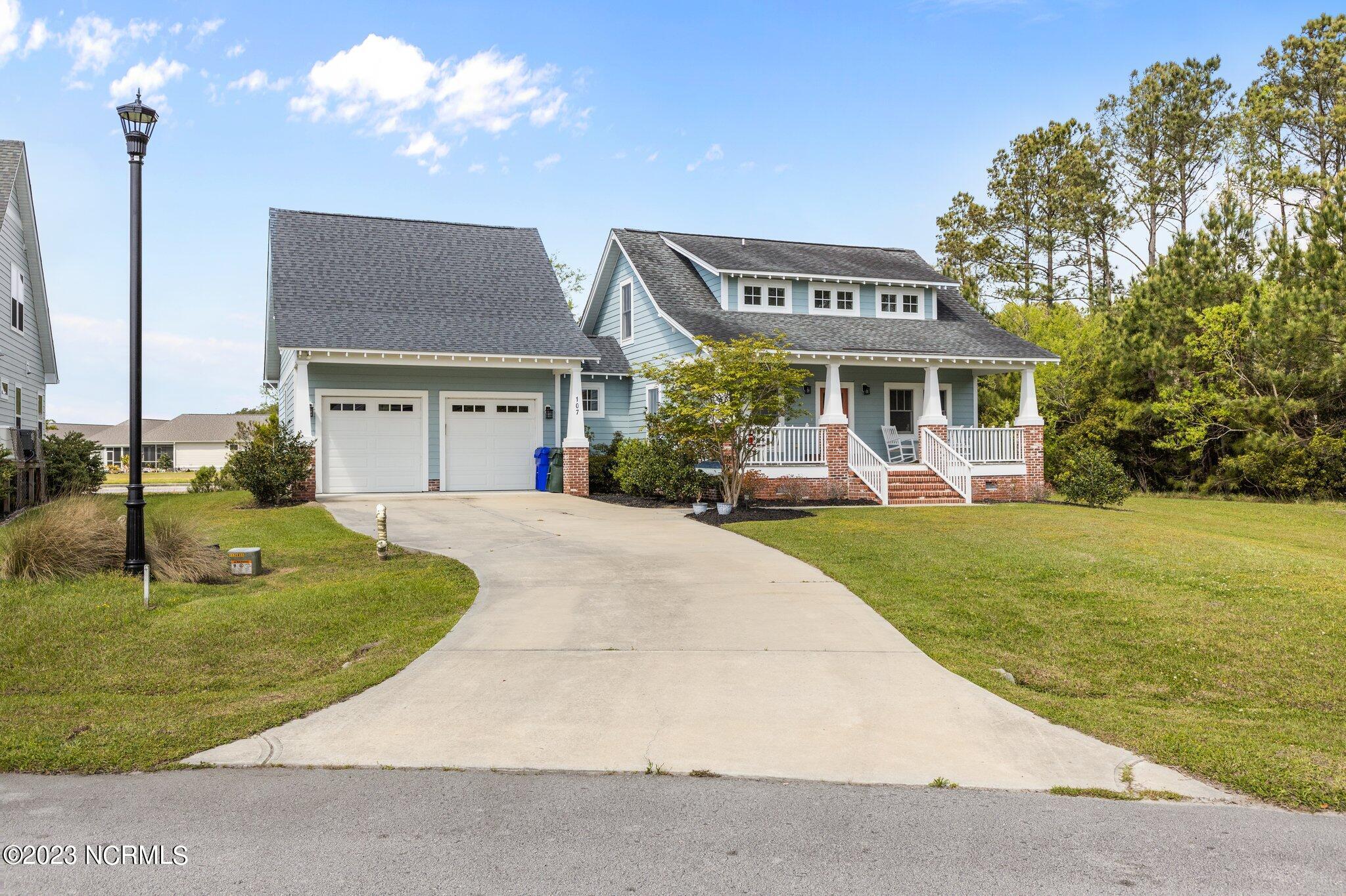 107 Scouts Bend Road Beaufort, NC 28516 - Photo 1 of 30 Front Elevation