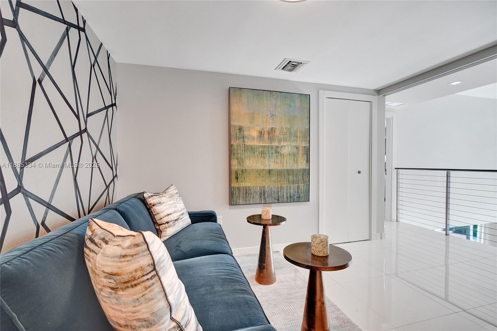 200 Biscayne Blvd Way, Unit 505 Miami, FL 33131 - Photo 37 of 51 a living room with furniture and a floor to ceiling window