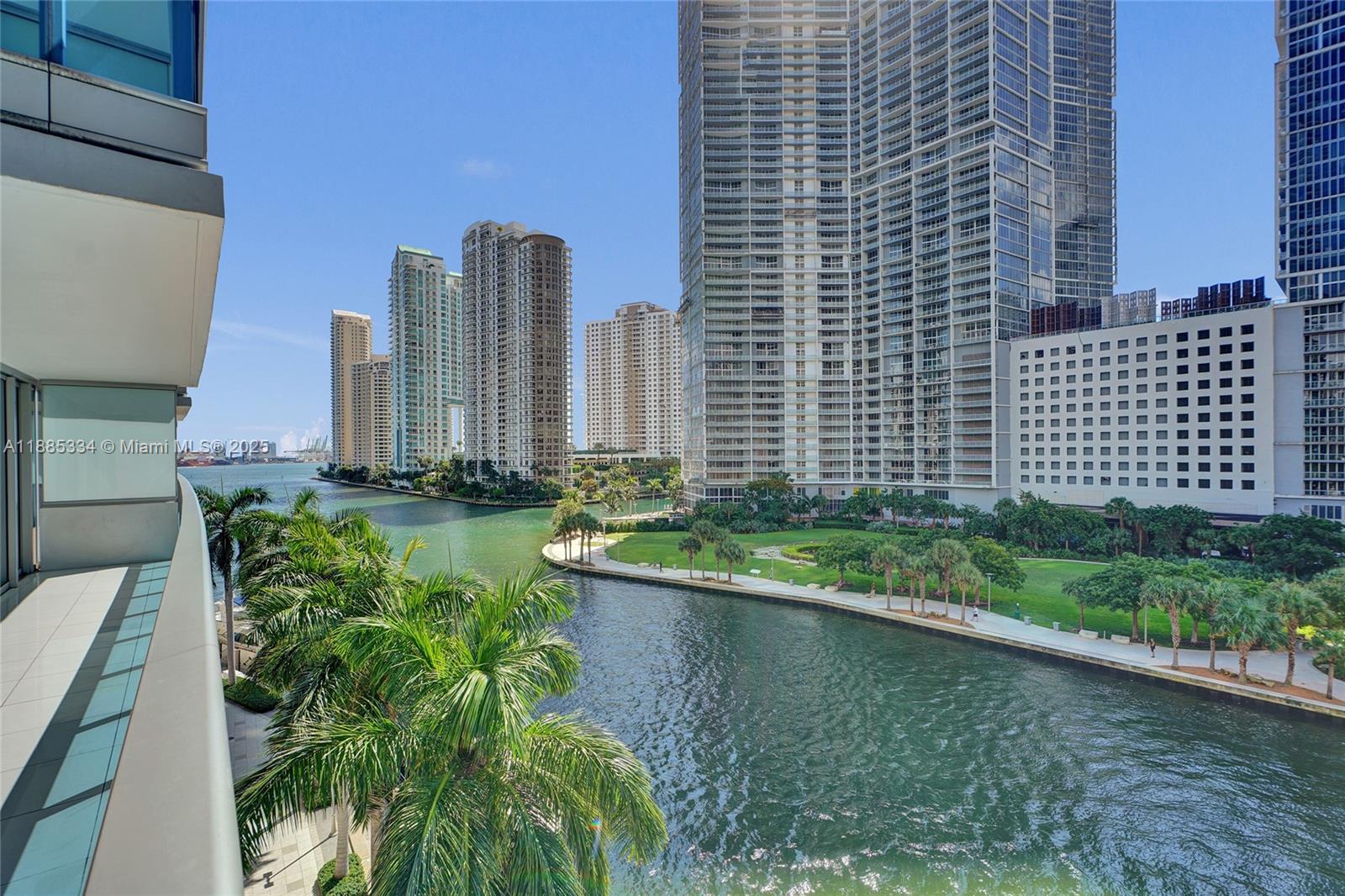 200 Biscayne Blvd Way, Unit 505 Miami, FL 33131 - Photo 7 of 51 a view of a tall building with a yard and plants