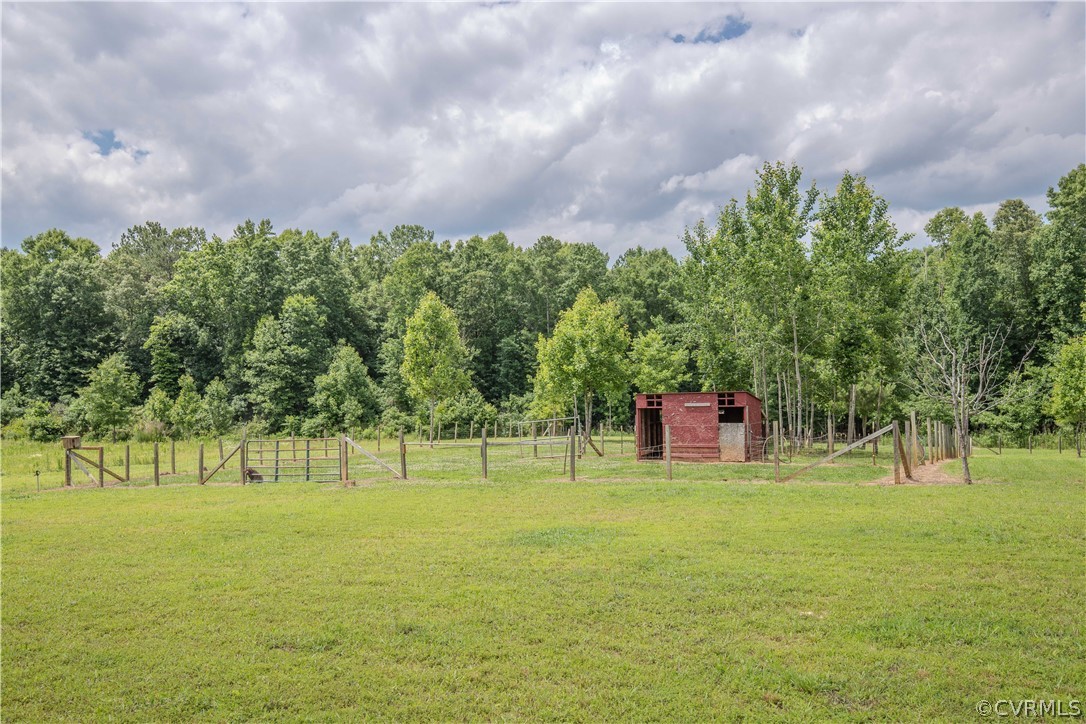 9910 Colemans Lake Road Ford, VA 23850 - Photo 25 of 33 a garden view