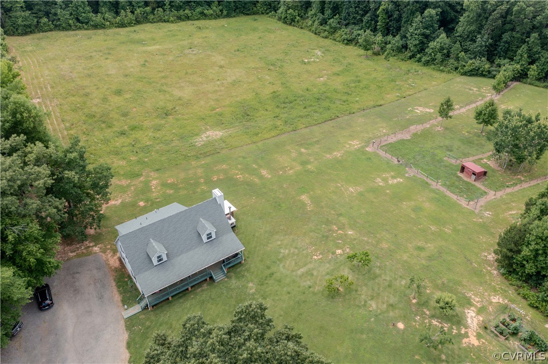 9910 Colemans Lake Road Ford, VA 23850 - Photo 3 of 33 a view of a yard with an outdoor space