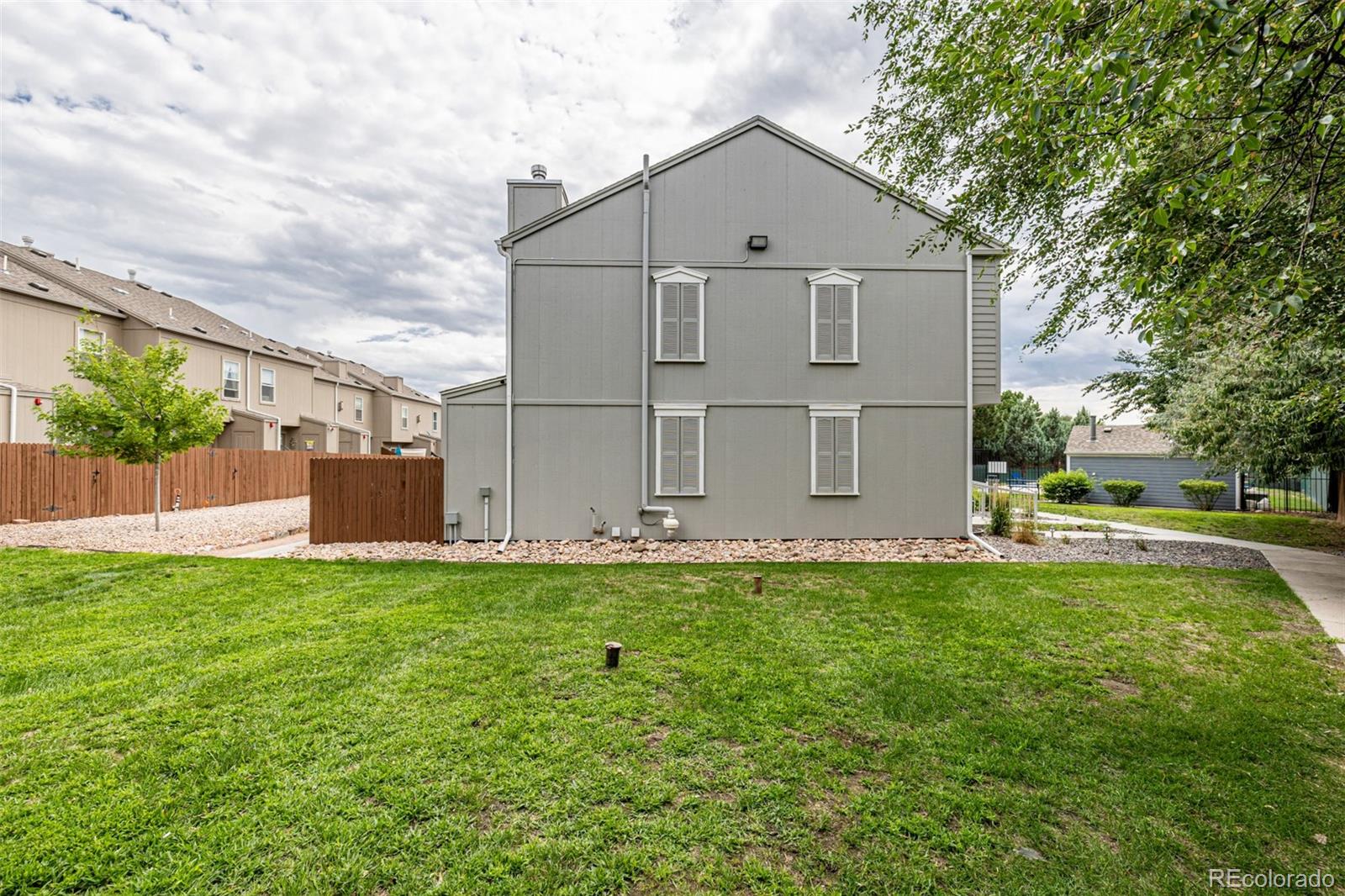 4282 Charleston Drive Colorado Springs, CO 80916 - Photo 28 of 50 a view of a back yard of the house
