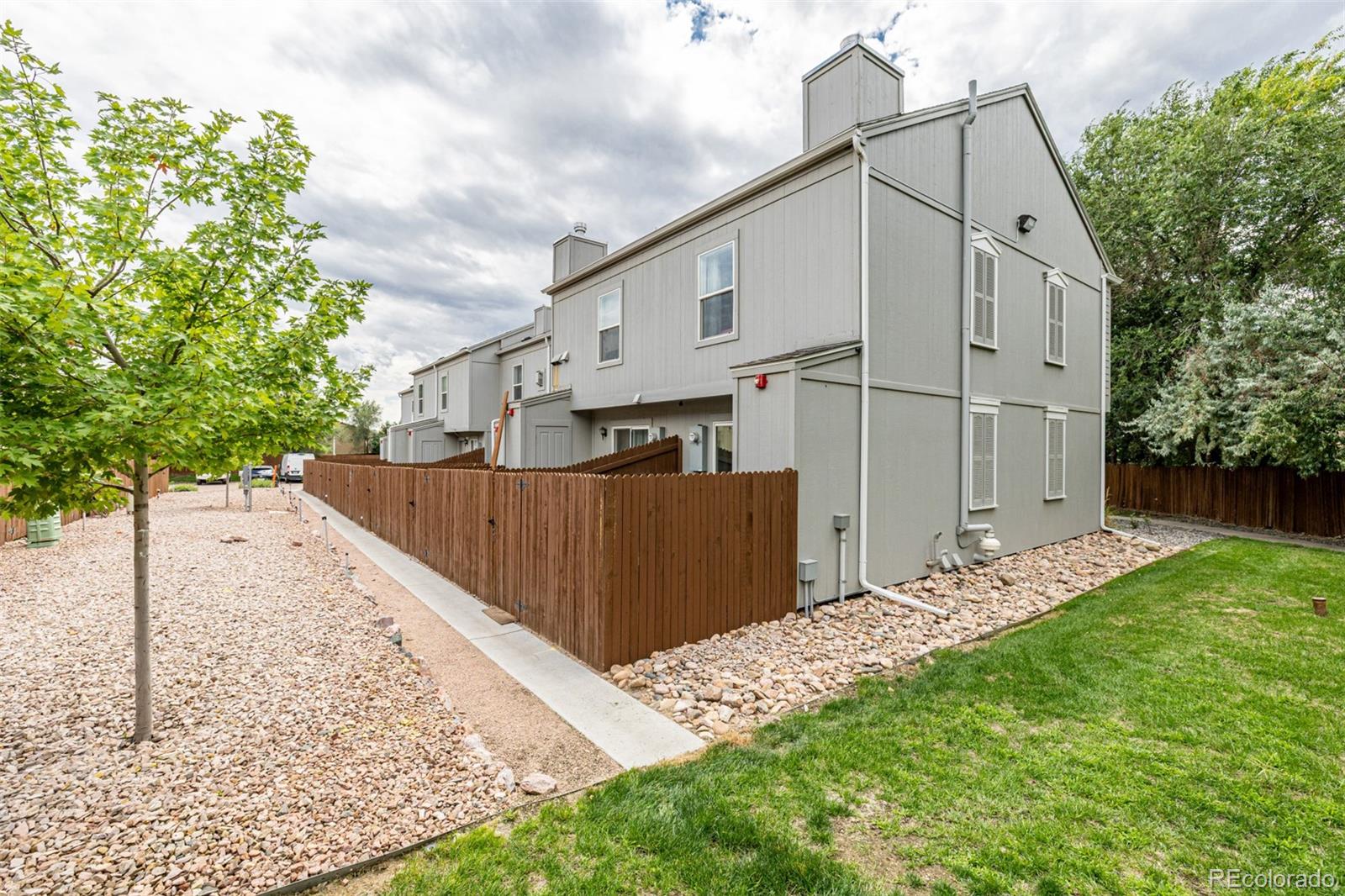 4282 Charleston Drive Colorado Springs, CO 80916 - Photo 29 of 50 a view of a back yard of the house