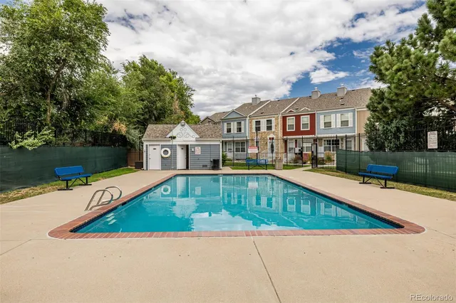 a view of a house with a swimming pool