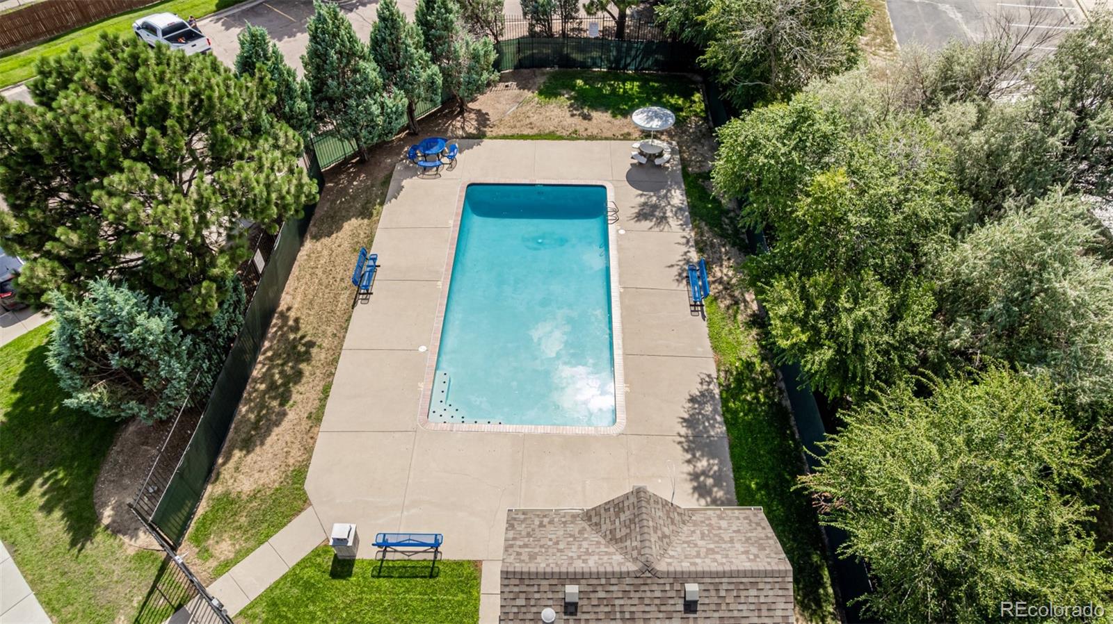 4282 Charleston Drive Colorado Springs, CO 80916 - Photo 43 of 50 an aerial view of a house
