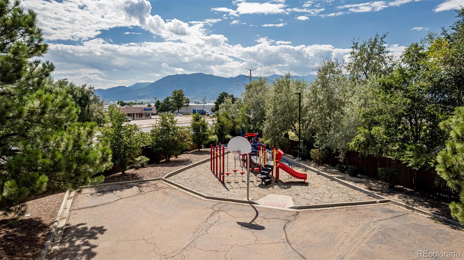 4282 Charleston Drive Colorado Springs, CO 80916 - Photo 45 of 50 a view of a park with iron fence
