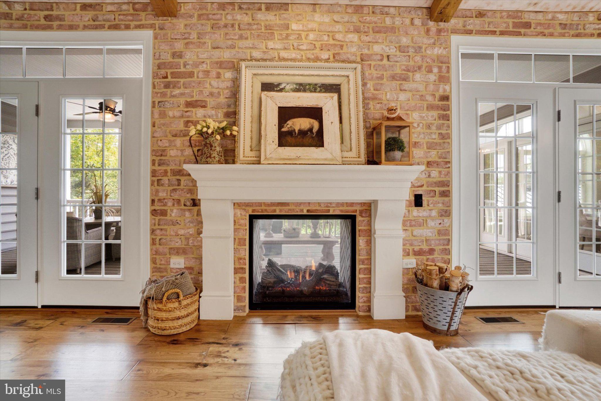 2811 Iron Stone Hill Road York, PA 17403 - Photo 9 of 60 Double sided gas fp in the great room & deck area