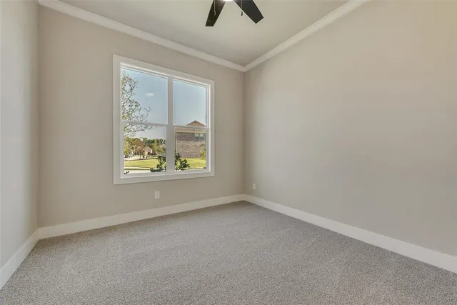 an empty room with window