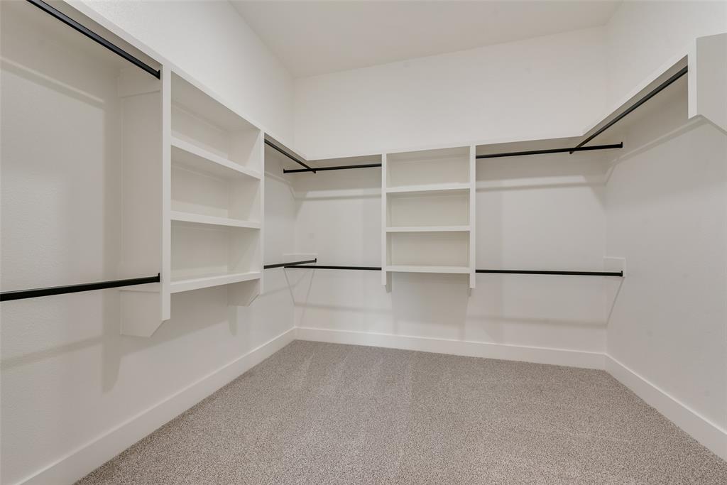 1323 Selby Road Van Alstyne, TX 75495 - Photo 25 of 38 a view of an empty walk in closet