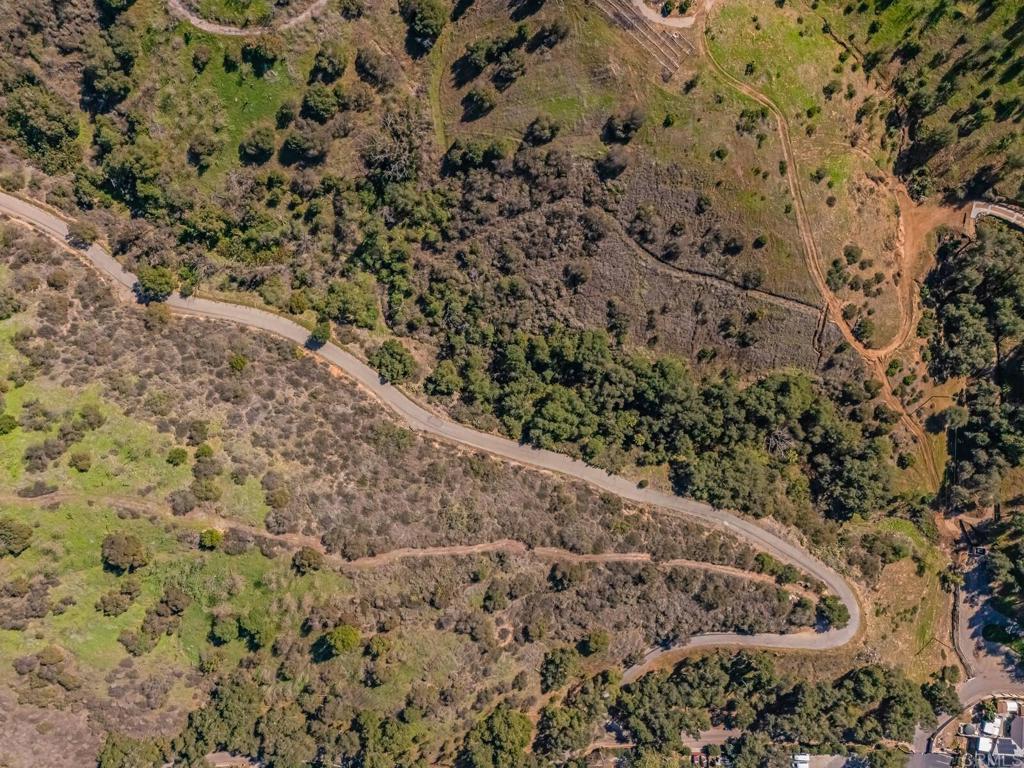 0 Stewart Canyon Road Fallbrook, CA 92028 - Photo 4 of 15 Winter Aerial Road View