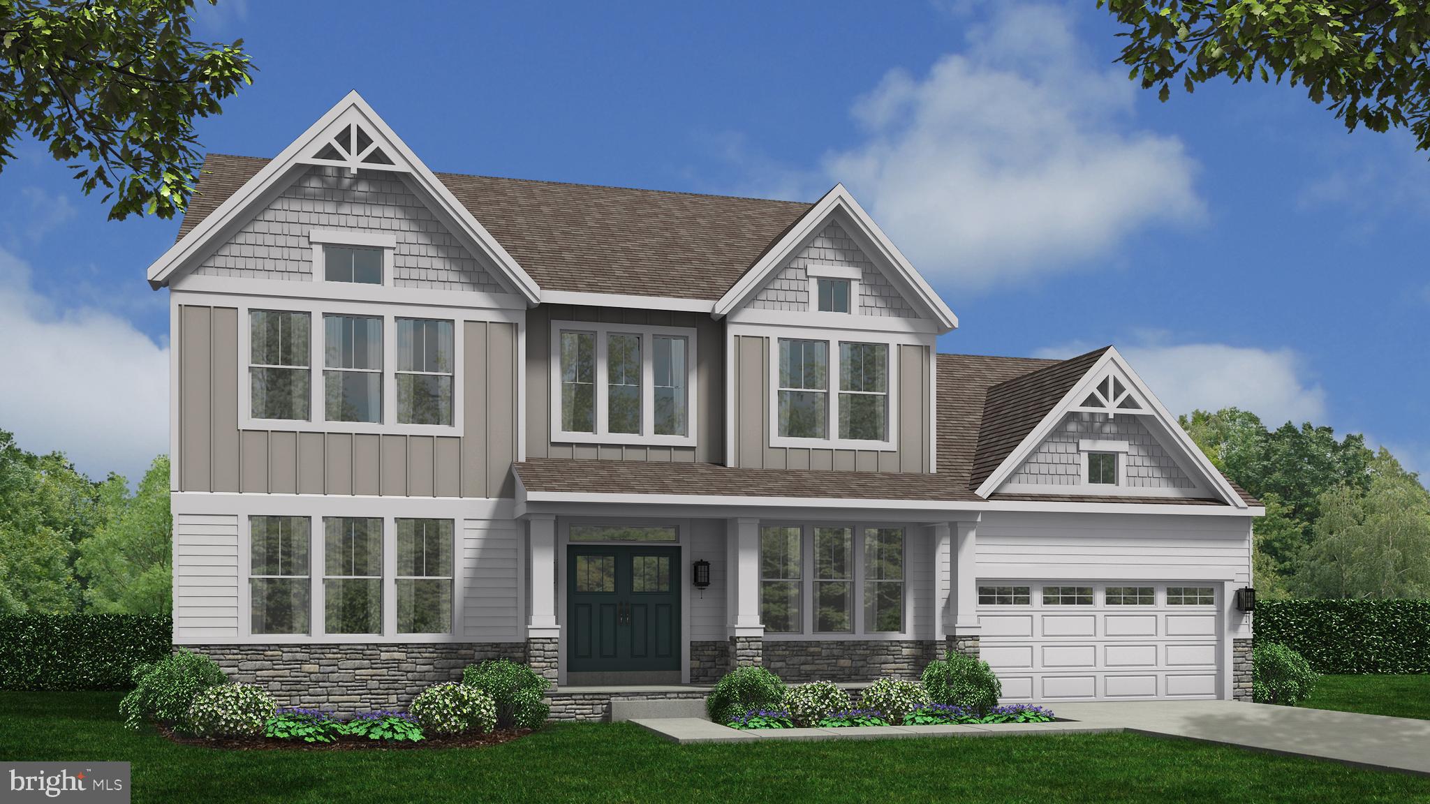 3916 Diplomat Avenue Bowie, MD 20721 - Photo 1 of 18 a front view of a house with a yard and garage