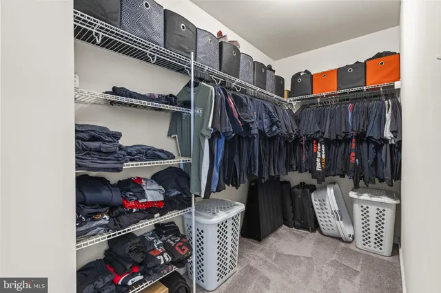 a view of storage and utility room