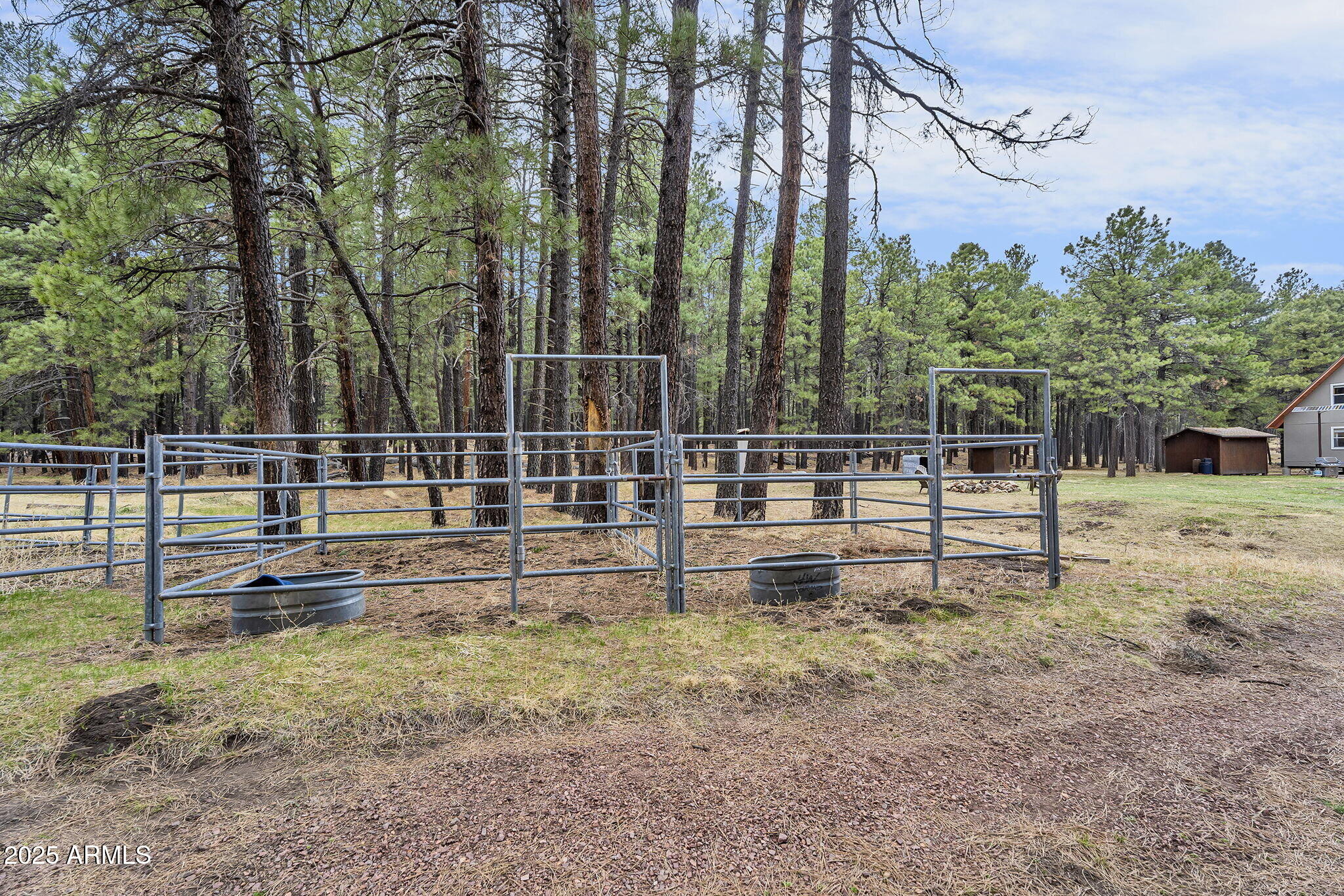 5348 Forest Service 701 Road Happy Jack, AZ 86024 - Photo 43 of 59 a view of a yard with wooden fence