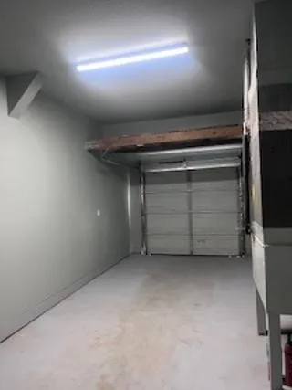 a view of room with an empty space