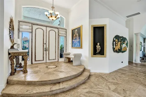 a view of a living room