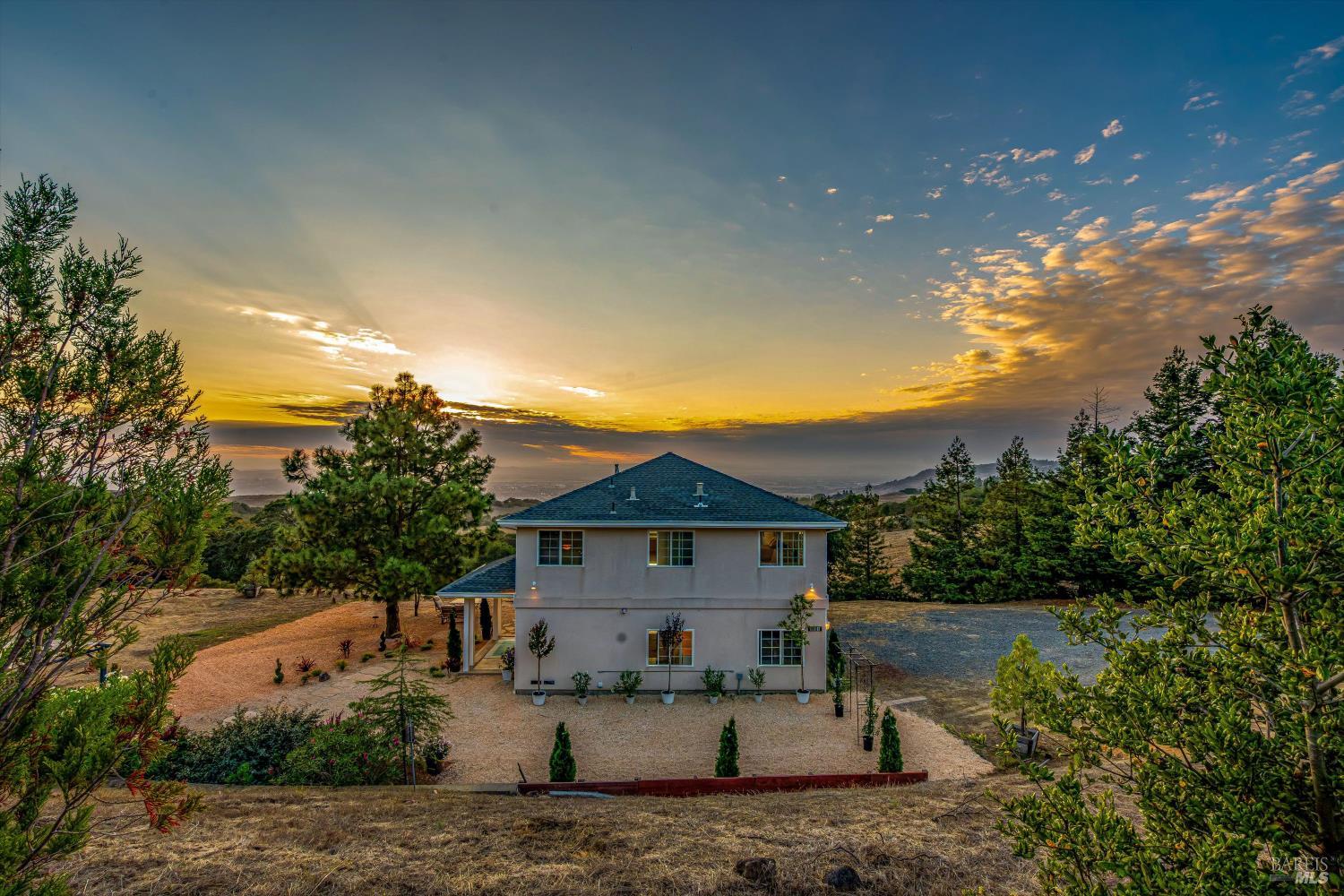 6001 Lichau Road Penngrove, CA 94951 - Photo 18 of 86 a view of a house with a patio
