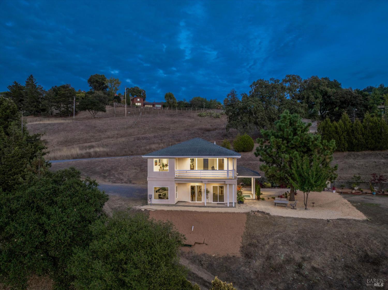 6001 Lichau Road Penngrove, CA 94951 - Photo 22 of 86 a view of a building with a yard