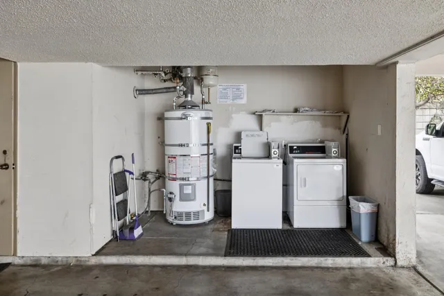 a view of a storage & utility room
