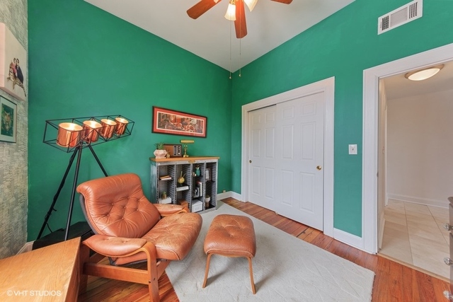 1049 West Altgeld Street, Unit 3A Chicago, IL 60614 - Photo 15 of 18 a workspace with furniture and a chandelier